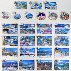 Magnesy Zakopane Zima Wzornik cz.2